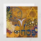 Cartes Pour Fêtes Annuelles Pâque (Devant / Derrière)