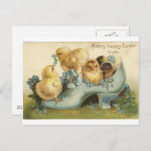 Cartes Pour Fêtes Annuelles Pâques (Devant / Derrière)