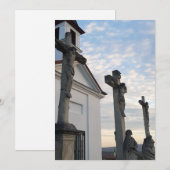 Cartes Pour Fêtes Annuelles Pâques (Devant / Derrière)