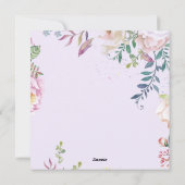 Cartes Pour Fêtes Annuelles Pâques adorables (Dos)