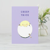 Cartes Pour Fêtes Annuelles Pâques amusantes (Debout devant)