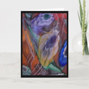 Cartes Pour Fêtes Annuelles Pâques aux fleurs d'eau