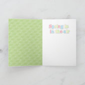 Cartes Pour Fêtes Annuelles Pâques - Beagle - Brady (Intérieur)