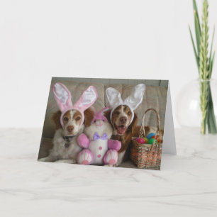 CARTES POUR FÊTES ANNUELLES PÂQUES BRITTANYS