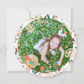 Cartes Pour Fêtes Annuelles Pâques chanceux (Dos)