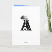 Cartes Pour Fêtes Annuelles Pâques - Chiot Capo Rabbit et Chick (Dos)