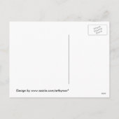 Cartes Pour Fêtes Annuelles Pâques courir les lapins Pastel (Dos)