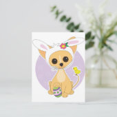 Cartes Pour Fêtes Annuelles Pâques du Chihuahua (Debout devant)