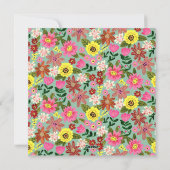 Cartes Pour Fêtes Annuelles Pâques fleuries (Dos)