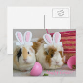 Cartes Pour Fêtes Annuelles pâques heureux (Devant / Derrière)