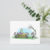 Cartes Pour Fêtes Annuelles Pâques heureux de Mic, Mac et Moe (Debout devant)