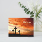 Cartes Pour Fêtes Annuelles Pâques levée (Debout devant)