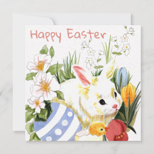 Cartes Pour Fêtes Annuelles Pâques mignon