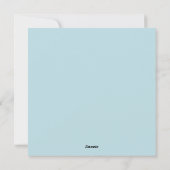Cartes Pour Fêtes Annuelles Pâques mignonnes (Dos)