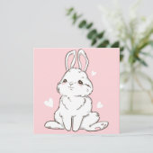 Cartes Pour Fêtes Annuelles Pâques mignonnes (Debout devant)