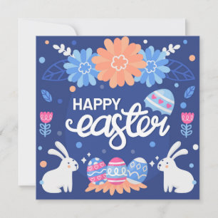 Cartes Pour Fêtes Annuelles Pâques mignonnes