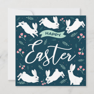 Cartes Pour Fêtes Annuelles Pâques mignonnes