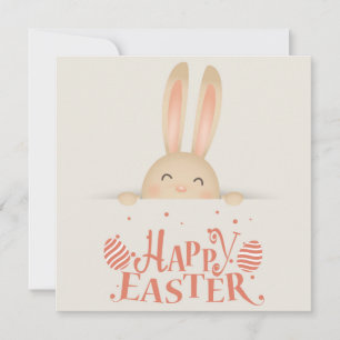 Cartes Pour Fêtes Annuelles Pâques mignonnes