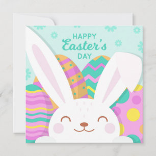 Cartes Pour Fêtes Annuelles Pâques mignonnes