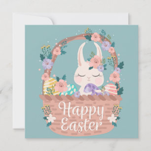 Cartes Pour Fêtes Annuelles Pâques mignonnes