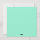 Cartes Pour Fêtes Annuelles Pâques mignonnes (Dos)