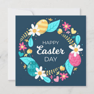 Cartes Pour Fêtes Annuelles Pâques mignonnes