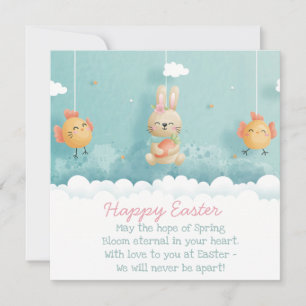 Cartes Pour Fêtes Annuelles Pâques mignonnes