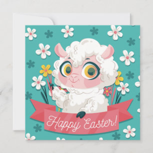 Cartes Pour Fêtes Annuelles Pâques mignonnes