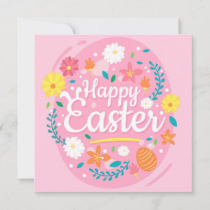 Cartes Pour Fêtes Annuelles Pâques mignonnes