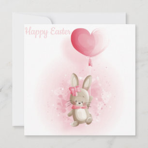 Cartes Pour Fêtes Annuelles Pâques mignonnes