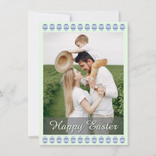 Cartes Pour Fêtes Annuelles Pâques Œufs Élégants Jolis Pastel Chic Photo