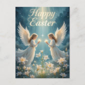 Cartes Pour Fêtes Annuelles Pâques paradisiaques de Pâques (Devant)