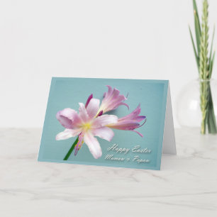 Cartes Pour Fêtes Annuelles Pâques pour Mamaw et Papaw, Résurrection Lily
