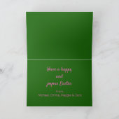 Cartes Pour Fêtes Annuelles Pâques printanières (Intérieur)