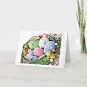 CARTES POUR FÊTES ANNUELLES PÂQUES=PRINTEMPS=AMOUR=VOUS ME RENDEZ HEUREUX (Devant)