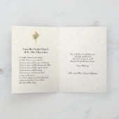 Cartes Pour Fêtes Annuelles Pâques Résurrection religieuse Jésus Prière (Intérieur)