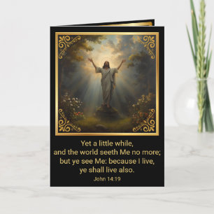 Cartes Pour Fêtes Annuelles Pâques Résurrection Religieux
