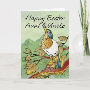 Cartes Pour Fêtes Annuelles Pâques - tante et oncle