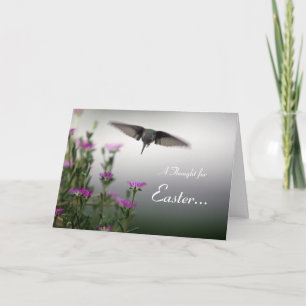 Cartes Pour Fêtes Annuelles Pâques..., une pensée pour