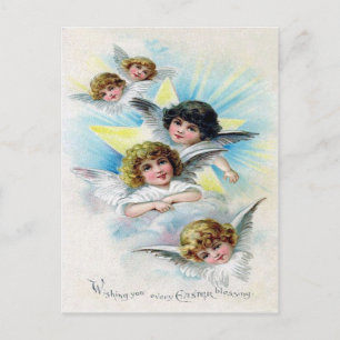 Cartes Pour Fêtes Annuelles Pâques victorienne
