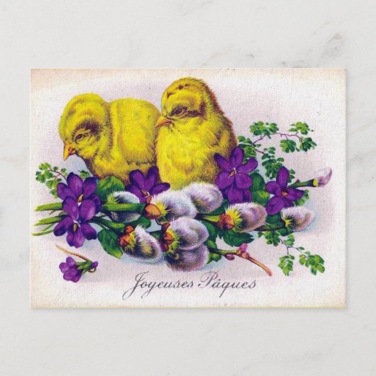 Cartes Pour Fêtes Annuelles Pâques victoriennes (Devant)
