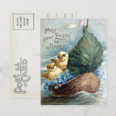 Cartes Pour Fêtes Annuelles Pâques victoriennes (Devant / Derrière)