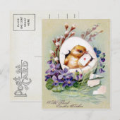 Cartes Pour Fêtes Annuelles Pâques victoriennes (Devant / Derrière)