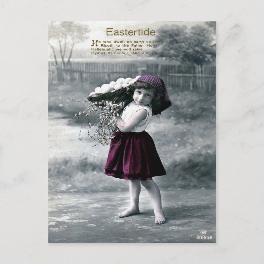 Cartes Pour Fêtes Annuelles Pâques victoriennes (Devant)