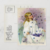 Cartes Pour Fêtes Annuelles Pâques victoriennes (Devant / Derrière)