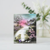 Cartes Pour Fêtes Annuelles Pâques victoriennes (Debout devant)