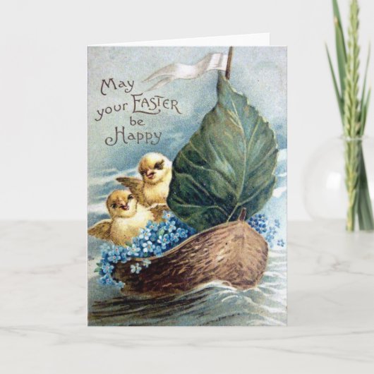 Cartes Pour Fêtes Annuelles Pâques victoriennes (Devant)