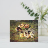 Cartes Pour Fêtes Annuelles Pâques victoriennes (Debout devant)