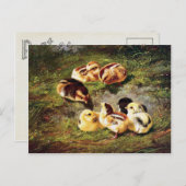 Cartes Pour Fêtes Annuelles Pâques victoriennes (Devant / Derrière)