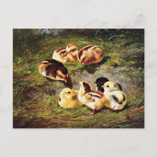 Cartes Pour Fêtes Annuelles Pâques victoriennes (Devant)